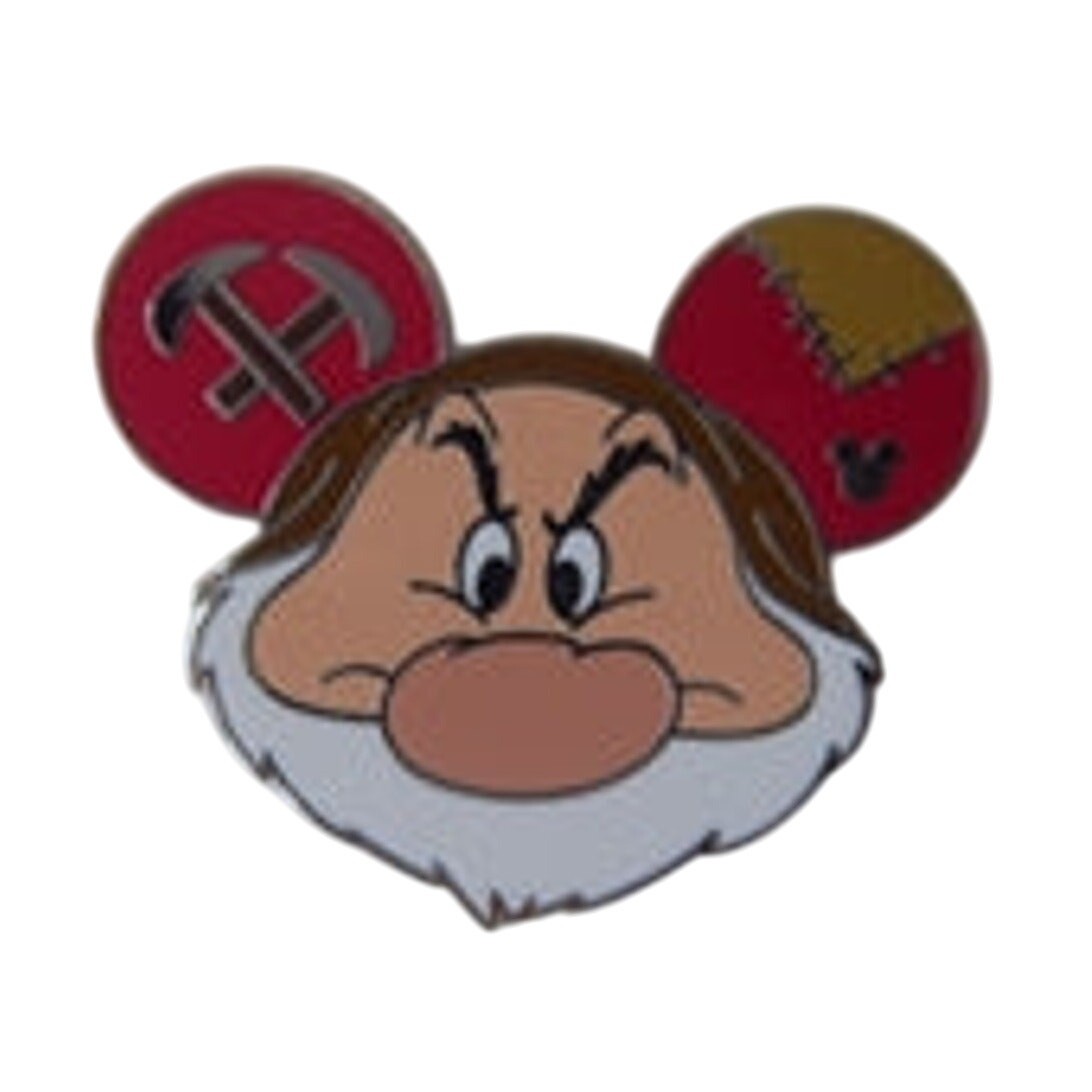 Disney Trading Pin  162777 DLR - GRUMPY - EAR HATS - HIDDEN DISNEY 2024