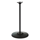 Single Black Metal Stand Square Base Candy Gumball Bulk Vending