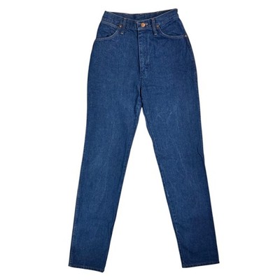 Vintage Wrangler Women s Cowboy Cut Jeans Size 5/6x36 USA High Waist Western Mom