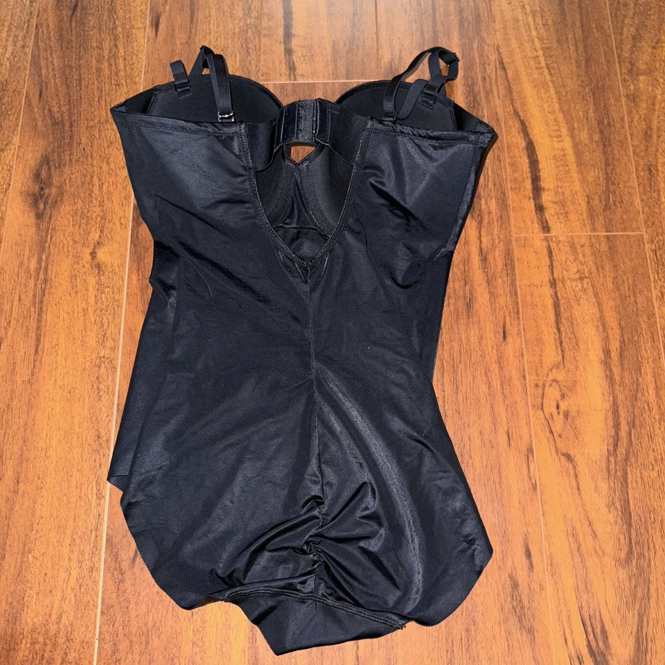 Spanx Suit Your Fancy Strapless Convertible Bodysuit XL Black 10205R Shapewear - Image 3 of 4