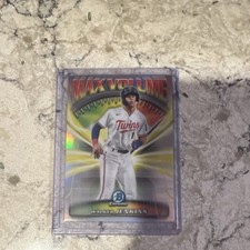 2025 Bowman Chrome Max Volume Walker Jenkins #MV-4 Minnesota Twins