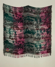 Rare Vintage 1988 Paul Ropp & Henry Lehr Coconut Studio Art Scarf/Wall Hanging