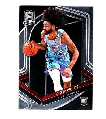 Coby White Rookie 2019-20 Panini Spectra #121 Bulls RC C523