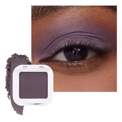evpct Dark Brandied Plum Matte Single Eye Shadow Palette Makeup for Older Wom...