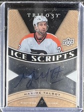 Talbot, Maxime - 2012-13 Trilogys - Autograph