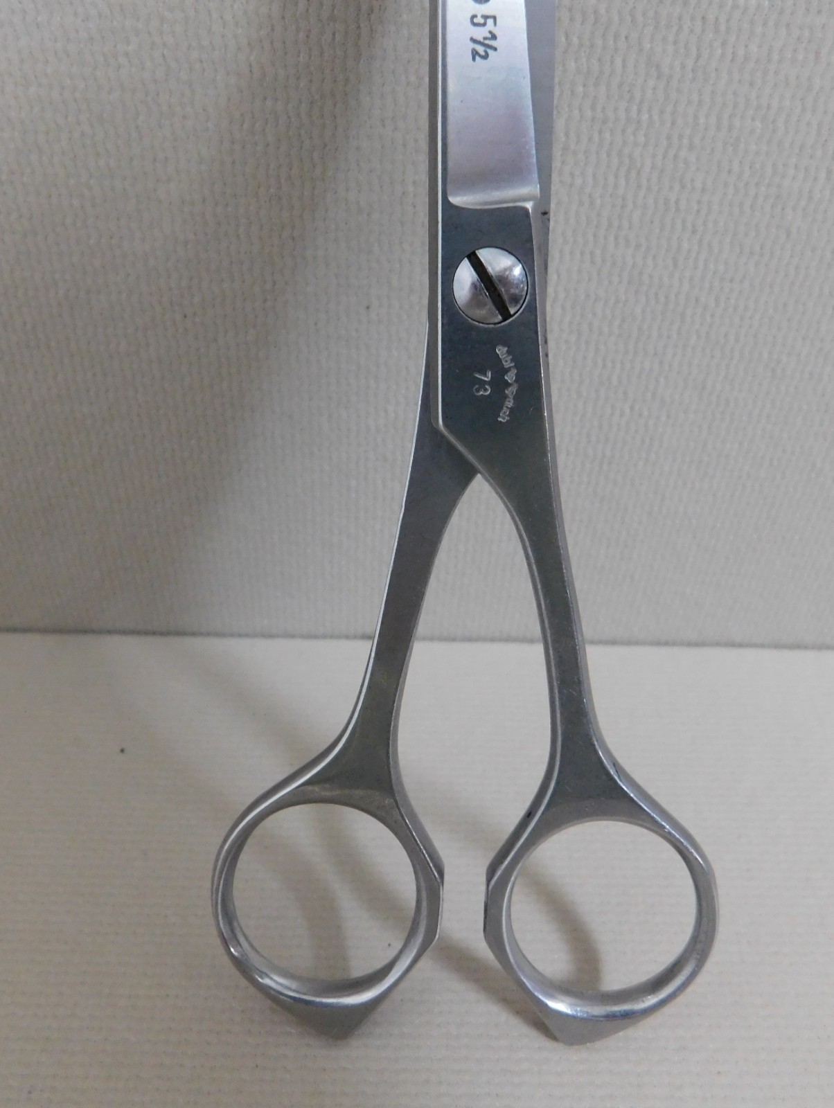 VTG Pearl Duck Barber Shears Scissors Dubl Duck 73 Solingen Germany Hairdressing
