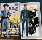 Marx Johnny West Fort Apache Fighters Zeb Zachary Box & All Vintage Accessories.