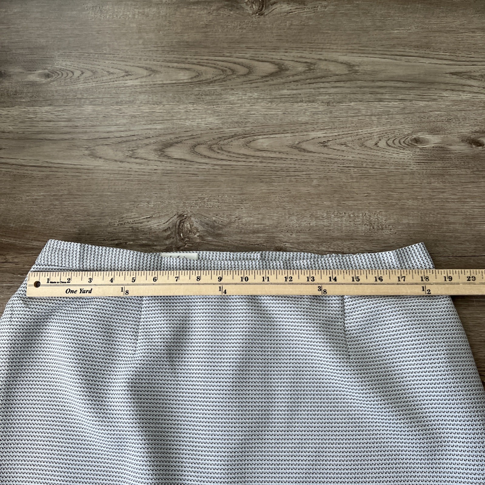 Le Suit Two Button Tweed Skirt Suit Womens 16 Blue