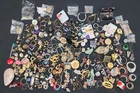 Estate Vintage Costume Jewelry Mixed Lot Over 4 LBS Earings Pins Broches & MORE!