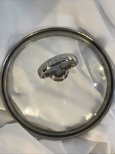 Vintage Chantal  #17 Lid Glass & Stainless Steel