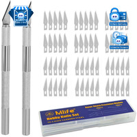 PräZisions Schnitzmesser Set 60 Ersatzklingen FüR Diy Kunstwerke