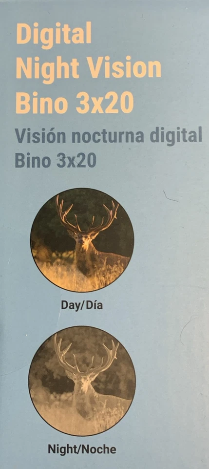Binoculares de visión nocturna Bresser 3x20. Infrarrojo integrado, adaptador de trípode Foto 4 de 4