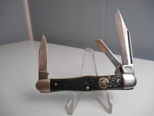 VINTAGE CAMILLUS NEW YORK USA 3 BLADE BOY SCOUT WHITTLER POCKET KNIFE