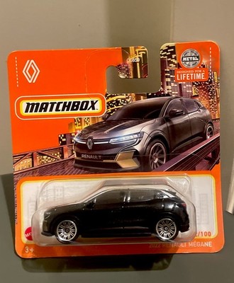 Modellauto Matchbox Renault Megane E-Tech elektrisch 1/64 Schwarz OVP neu 2021
