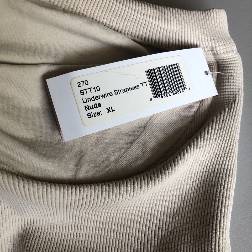 SASSYBAX UNDERWIRE TORSO TRIM Strapless STT10 Nude XL NEW RETIRED Foto 2 de 4