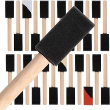 20PCS 1 Inch Foam Paint Brushes Sponge Brush ...