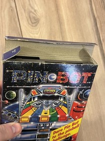 Pin Bot (Nintendo NES, 1990) CIB Complete w/ Poster & Inserts Tested Works