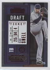 2020 Panini Contenders Draft Ticket Purple /99 Blake Snell #93 0bg8
