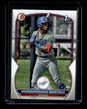 Mairoshendrick Martinus 2023 Bowman Prospect 1st #BP-55 Dodgers ROOKIE