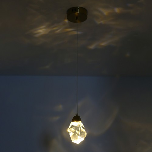 1x Modern Crystal Pendant Lamp Kitchen Island Ceiling Fixture Hanging Light LED - Picture 13 of 24