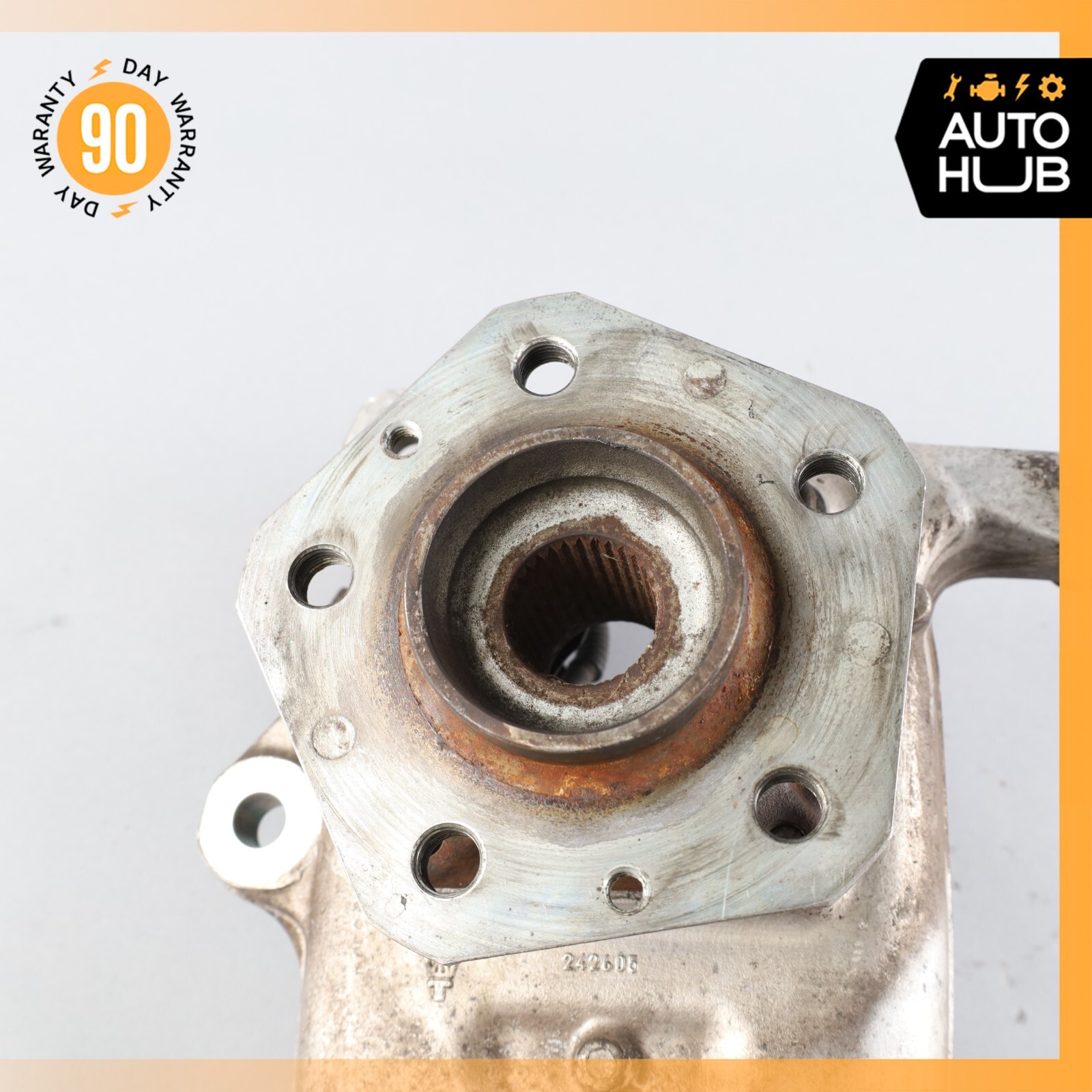 03-10 Maserati Quattroporte M139 Front Right Side Spindle Knuckle Hub OEM 50k