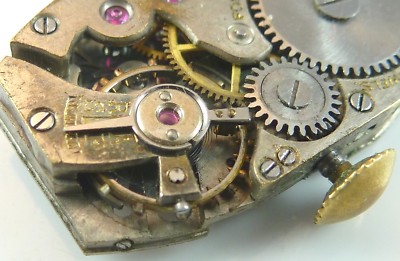 Mouvement De Montre Mécanique Vintage Benrus BA 2 – Pour Pièces Ou Réparation – Balancier Fonctionnel