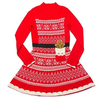cute ugly sweater dress Kocowoo Women's Ugly Christmas V Neck Oversize Sweater Dress Long Sleeve  Loose Holiday Knit Xmas Mini Dress. Black at Amazon Women's Clothing store