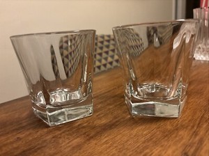 2 HEAVY Libbey 15482 Inverness 12.5 oz370ml Double Old Fashioned Glass - Mint