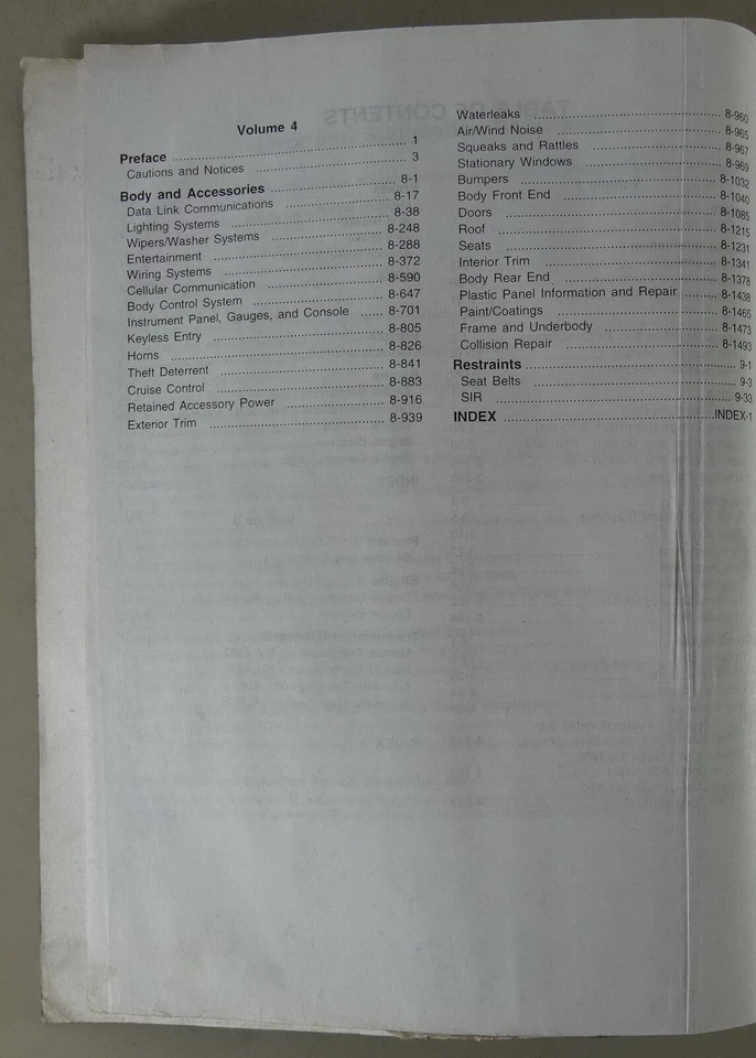 Officina Manuale Chevrolet Silverado, Suburban / GMC Sierra, Yukon Stand 03/2000 - Immagine 3 di 4