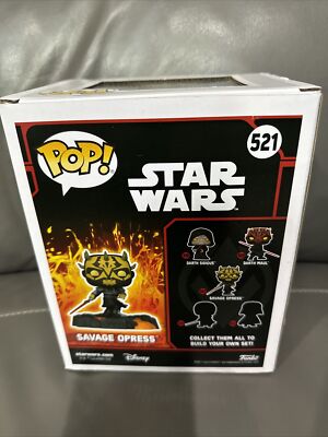 Funko Pop! Star Wars #521 Red Saber Series Volume 1: Savage