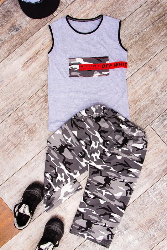 Clothing Set (boys), Summer,  Nosi svoe 6116-055 (kamufliazh-siryj)