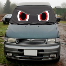 Mazda Bongo Window Screen Cover Blackout Blind Camper Van Curtain Red Eyes Mazda Bongo Window Screen Cover Blackout Blind Camper Van Curtain Red Eyes
