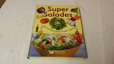 Livre Super Salades 200 recettes pour toute l'année Reader's Digest 2006 - Photo 1/4