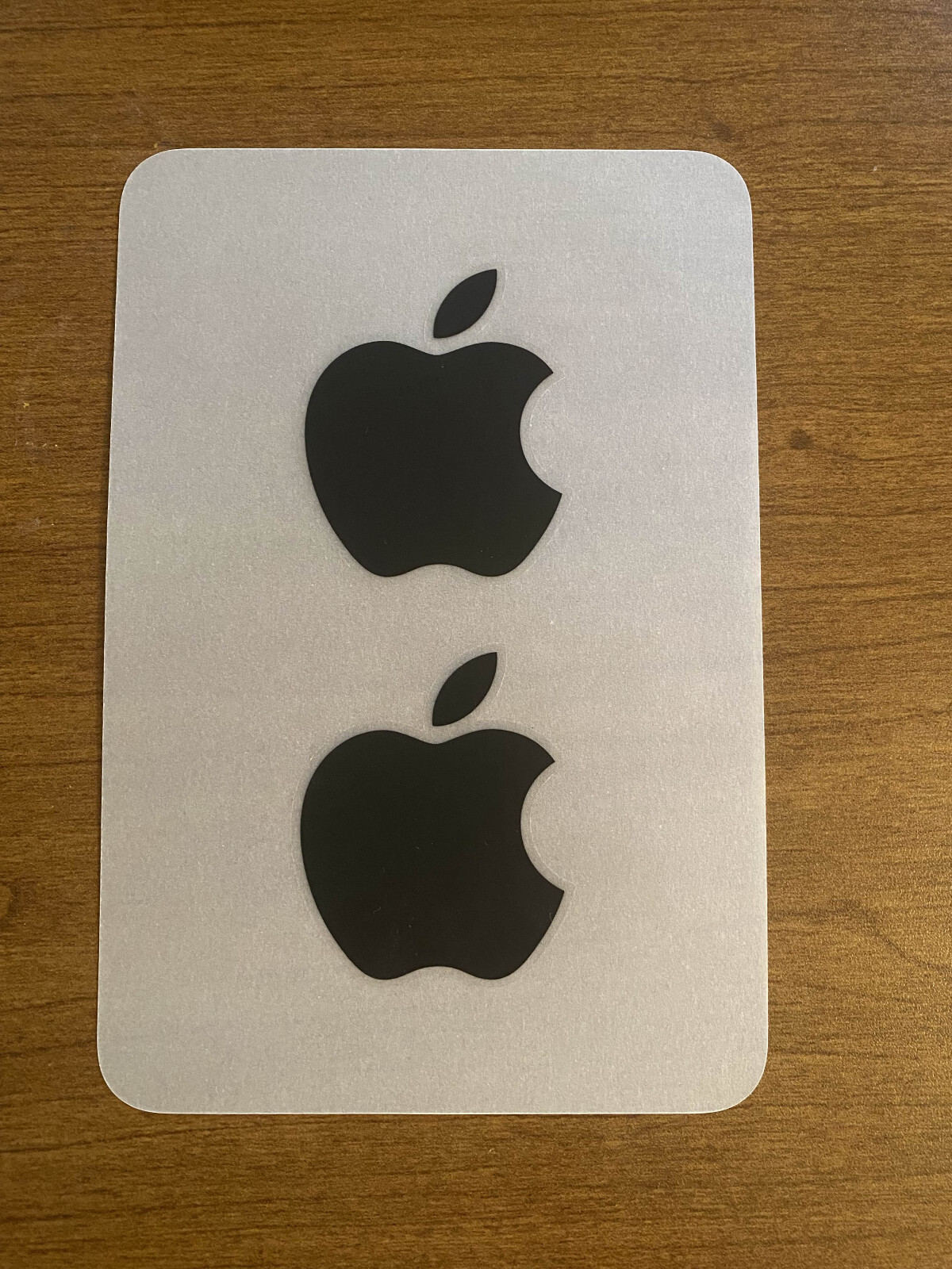 Apple Sticker - Black