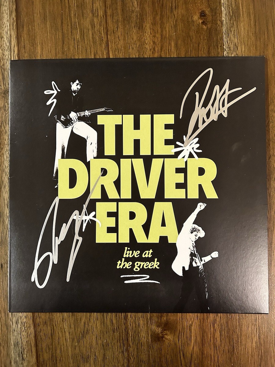 【CD BOOK】The Driver Era / LIVE AT THE- The Driver Era' Band Signed Vinyl Album Ross & Rocky Lynch