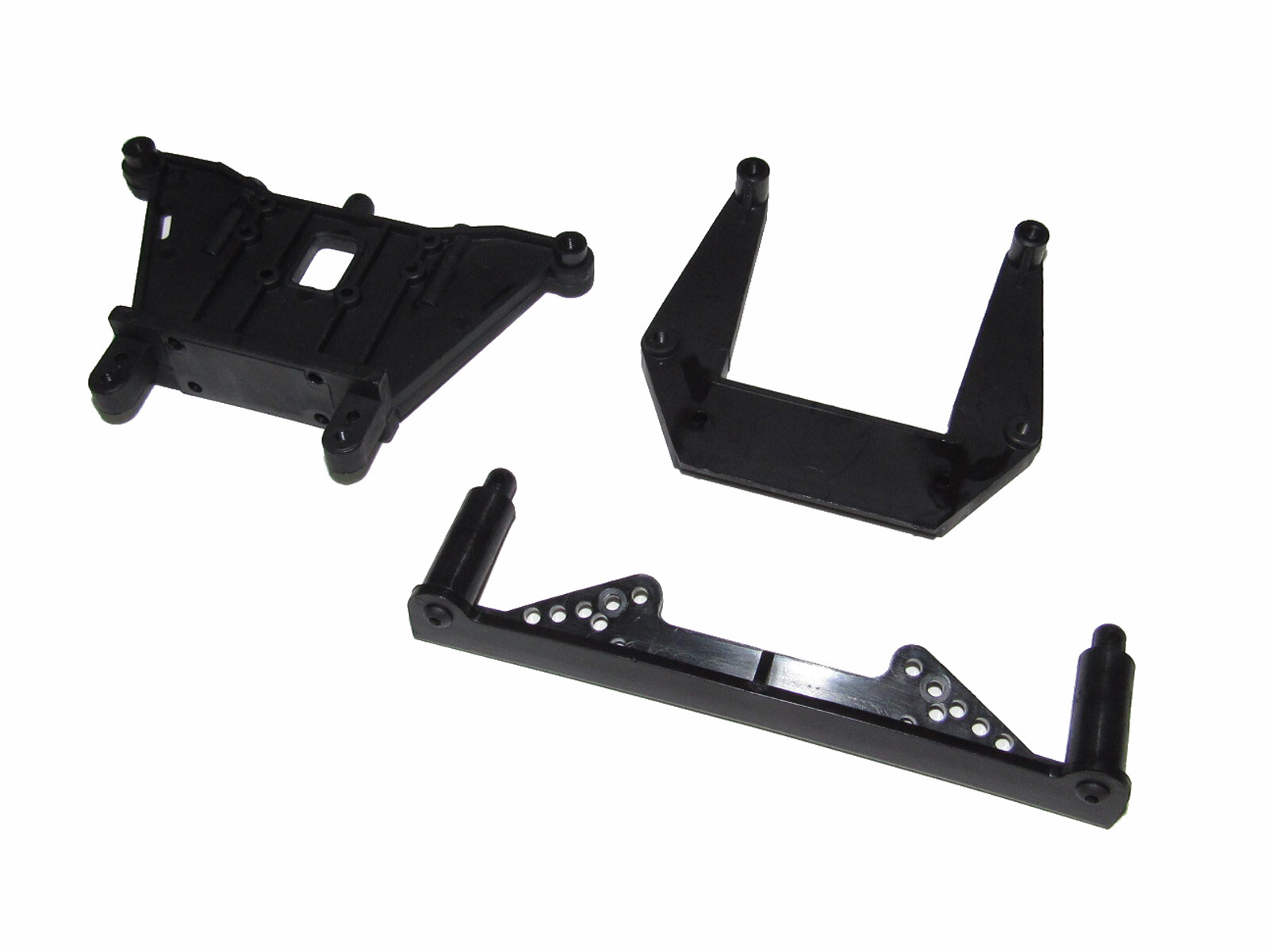 Traxxas 370541 Rustler XL5 2wd Truck Front & Rear Shock Towers & Body