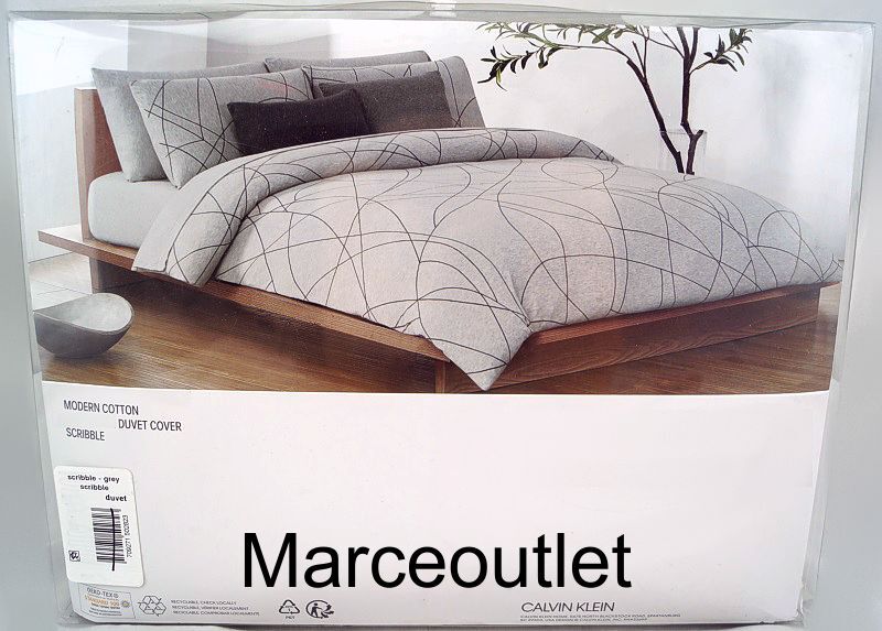 Calvin Klein Modern Cotton Scribble FULL / QUEEN Duvet & Pillowcases