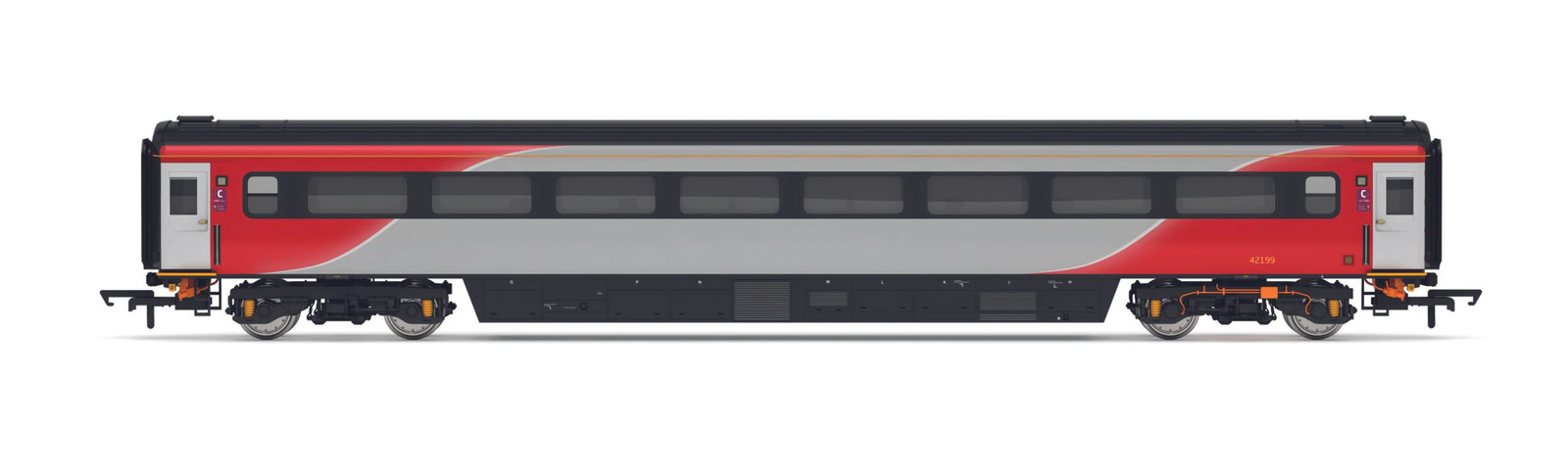 Hornby R40249C OO Gauge LNER, Mk3 Trailer Standard Coach, 42235 - Era 10