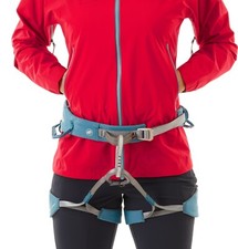Mammut Masao Light Hard Shell Hooded Jacket Red Climbing Waterproof Women's Xs