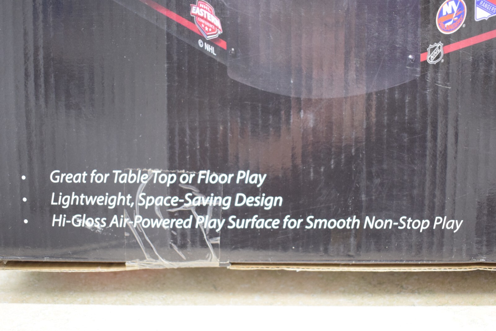 NHL Fury Table Top Air Powered Hockey Game 38", Includes Two Pushers