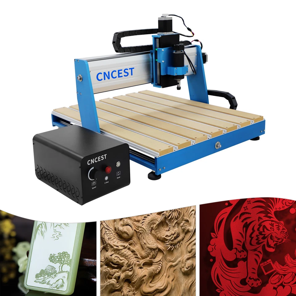 USB 3 Axis CNC 6050 Router Engraver Machine Milling Engraving Machine GRBL 500W - Image 2 of 4
