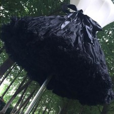 Ladies Retro Petticoat Crinoline Underskirt Rockabilly Swing Tutu Skirt Cosplay