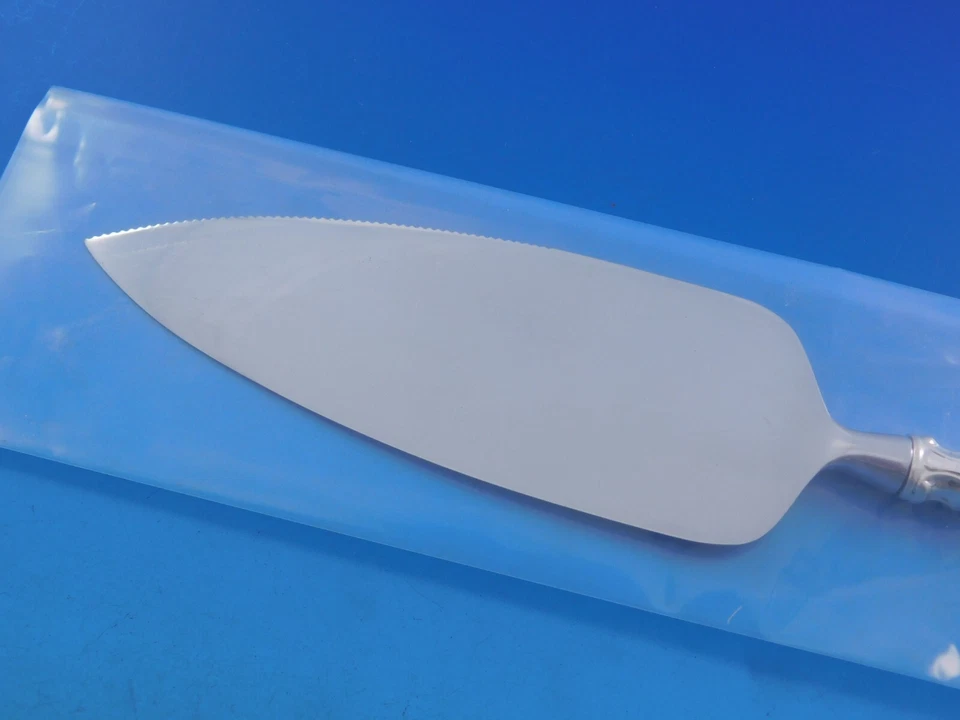 Servidor de pasteles de plata esterlina French Regency de Wallace HHWS 10 7/8" personalizado Foto 3 de 4