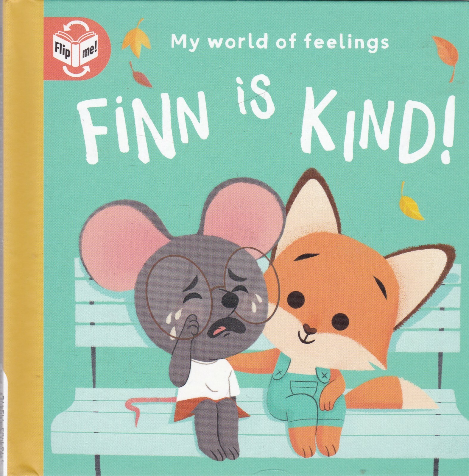 My World of Feelings: Angry/Kind: Finn is kind-angry Board book for Children