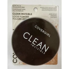 CoverGirl Clean Invisible Loose Powder 130 Translucent Medium Warm 0.63 oz