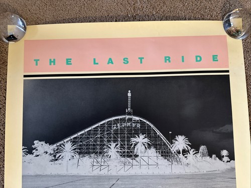 ULTRA RARE 1983 Pontchartrain Beach THE LAST RIDE Poster New Orleans 29x23 NMINT - Picture 13 of 15