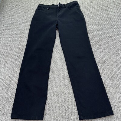 Gloria Vanderbilt Jeans Women's Petite 8P average black New