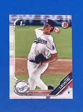 2019 Bowman Draft JIMMY LEWIS 1st Bowman Card #BD-132 Los Angeles Dodgers