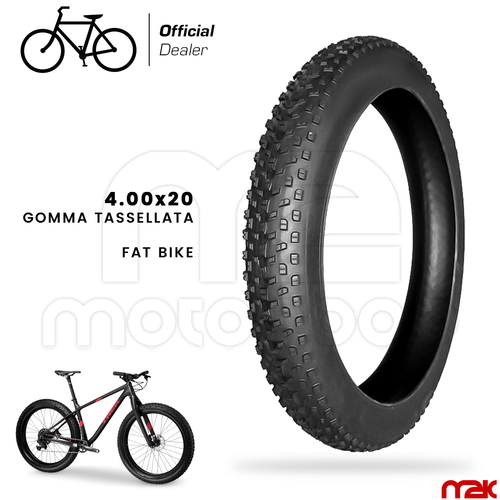 PNEUMATICO GOMMA COPERTONE TASSELLO 20X4.00 TASSELLATO FAT