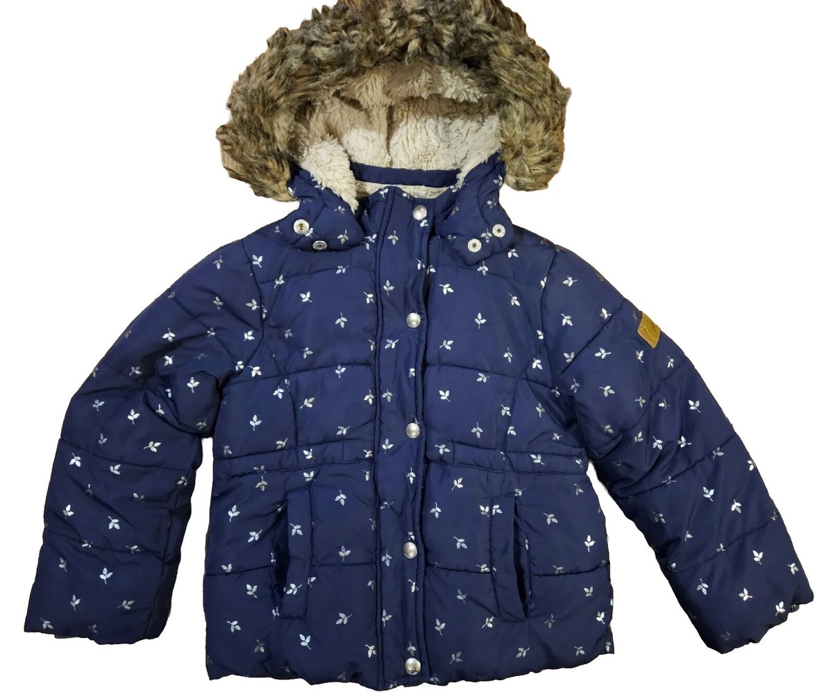 Joules Stella Girls Faux Fur Lined Winter Excellent